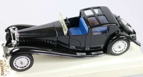 Bugatti Royale 41 1930 black Solid NEW+boxed FREE Shipping ex SA stock #4379 instant wheels