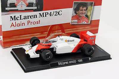 McLaren MP4/2 #1 1986 F1 A Prost 1/43 IXO NEWinBlister   #4367 instant wheels