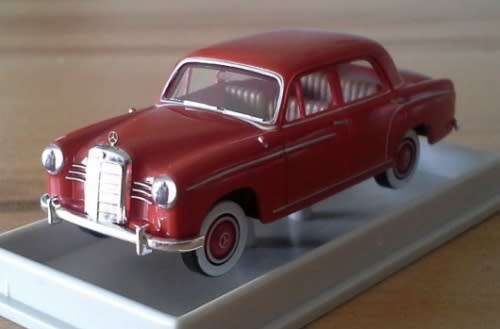 Mercedes-Benz 190 Ponton W120 1954 burgundy 1:87 NEW+boxed FREE delivery #9103 instant wheels