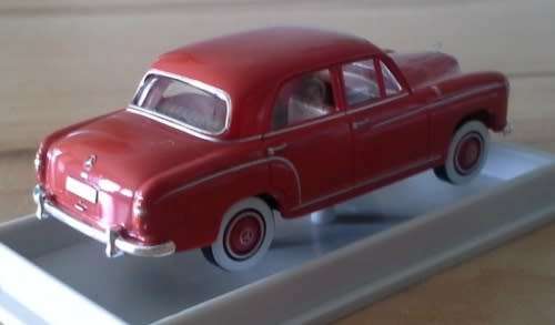 Mercedes-Benz 190 Ponton W120 1954 burgundy 1:87 NEW+boxed FREE delivery #9103 instant wheels