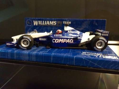 WilliamsF1 BMW FW23 #6 `01 J.P.Montoya 1/43 Minichamps NEW+boxed  #4427 instant wheels