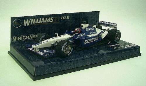 WilliamsF1 BMW FW23 #6 `01 J.P.Montoya 1/43 Minichamps NEW+boxed  #4427 instant wheels