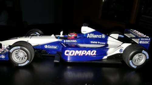 WilliamsF1 BMW FW23 #6 `01 J.P.Montoya 1/43 Minichamps NEW+boxed  #4427 instant wheels