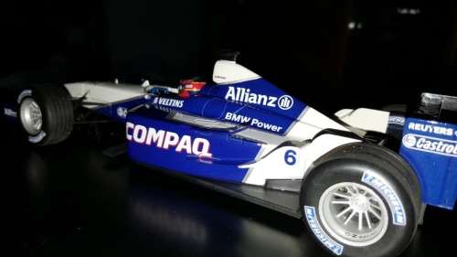 WilliamsF1 BMW FW23 #6 `01 J.P.Montoya 1/43 Minichamps NEW+boxed  #4427 instant wheels