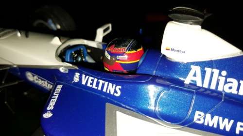 WilliamsF1 BMW FW23 #6 `01 J.P.Montoya 1/43 Minichamps NEW+boxed  #4427 instant wheels