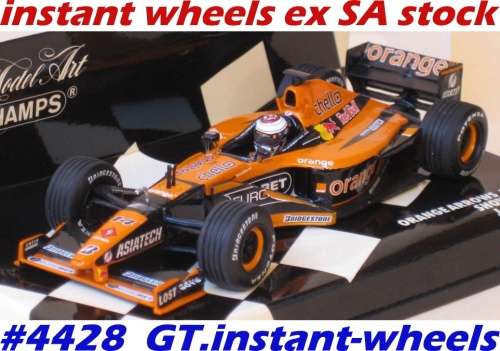 Orange Arrows Asiatech F1 #14 `01 1/43 J.Verstappen NEW+boxed FREE Delivery #4428 instant wheels