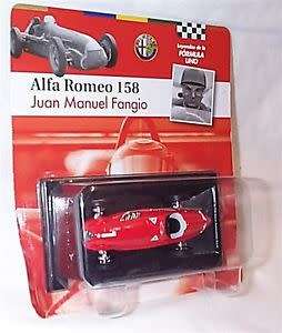 Alfa Romeo 158 F1 1950 J.M.Fangio red NEWinBlister FREE Delivery #4540 instant wheels