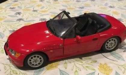 BMW Z3 M Roadster 1998 red 1/32 NEWRAY NEW+boxed  #3209 instant wheels