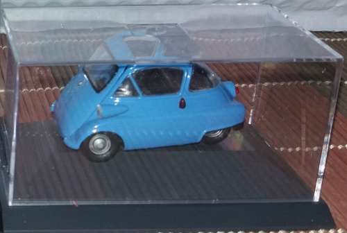 BMW Isetta Cabrio 1955 blue 1/43 Gama NEW+showcased  #4487 instant wheels