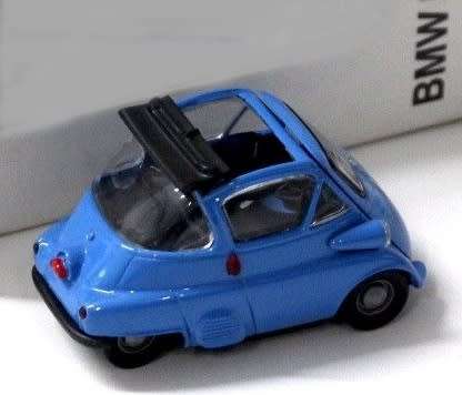 BMW Isetta Cabrio 1955 blue 1/43 Gama NEW+showcased  #4487 instant wheels