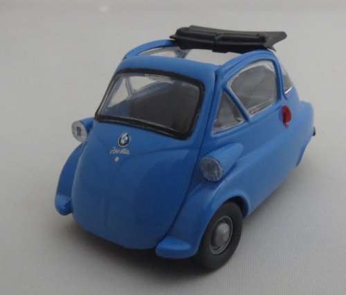 BMW Isetta Cabrio 1955 blue 1/43 Gama NEW+showcased  #4487 instant wheels