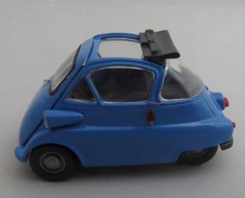 BMW Isetta Cabrio 1955 blue 1/43 Gama NEW+showcased  #4487 instant wheels