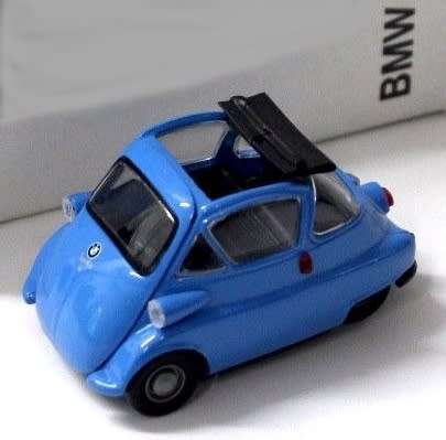 BMW Isetta Cabrio 1955 blue 1/43 Gama NEW+showcased  #4487 instant wheels