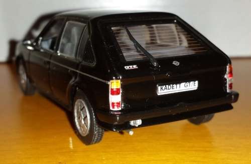 Opel Kadett D GT/E 1983 black 1/43 IXO NEW+showcased  #4522 instant wheels
