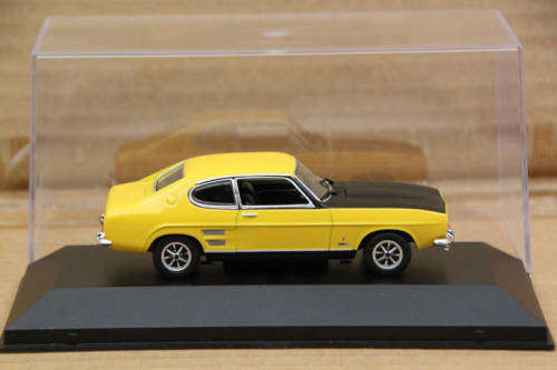 Ford Capri Mk.I 1700 GT yellow+black 1/43 IXO NEW+boxed FREE Delivery ex SA #4546 instant wheels