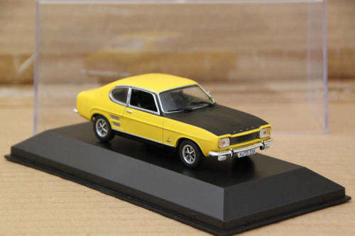 Ford Capri Mk.I 1700 GT yellow+black 1/43 IXO NEW+boxed FREE Delivery ex SA #4546 instant wheels