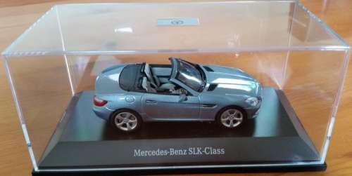 Mercedes-Benz SLK (R172) 2015 grey-met 1/43 Schuco NEW+boxed  #4534 instant wheels