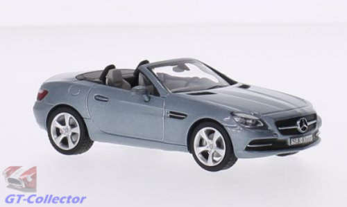 Mercedes-Benz SLK (R172) 2015 grey-met 1/43 Schuco NEW+boxed  #4534 instant wheels