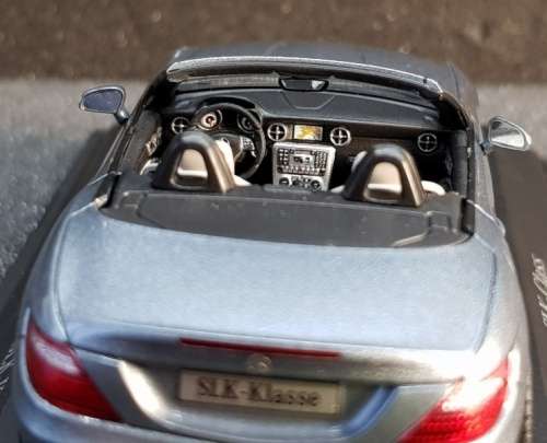 Mercedes-Benz SLK (R172) 2015 grey-met 1/43 Schuco NEW+boxed  #4534 instant wheels