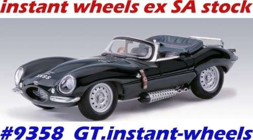 Jaguar XKSS (2016, ex-1957) British-racing-green Ricko NEW+boxed FREE delivery #9358 instant wheels