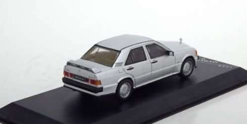Mercedes-Benz 190E2.3 16V 1987 silver 1/43 GTI-collectn NEW+boxed  #4777 instant wheels