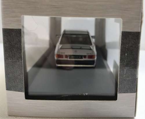 Mercedes-Benz 190E2.3 16V 1987 silver 1/43 GTI-collectn NEW+boxed  #4777 instant wheels
