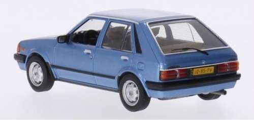 Mazda 323 4-door+hatchback 1982 blue-met Whitebox NEW+boxed FREE delivery #4780 instant wheels
