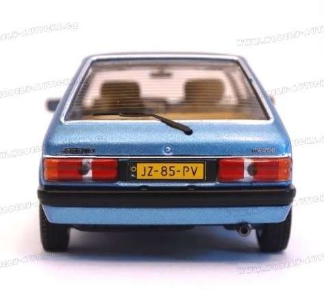 Mazda 323 4-door+hatchback 1982 blue-met Whitebox NEW+boxed FREE delivery #4780 instant wheels