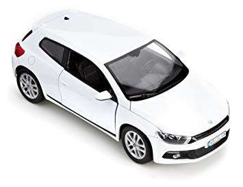 Volkswagen Scirocco III R 2009 white 1/24 NEW+boxed FREE delivery ex SA #2180 instant wheels