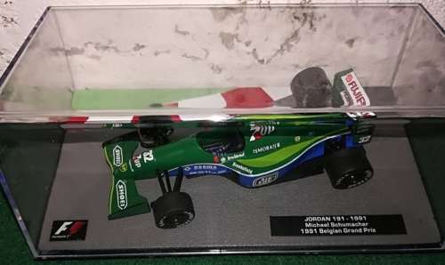 Jordan 191 F1 1991 #32 MSchumacher 1/43 IXO NEW+boxed FREE delivery #5041 instant wheels
