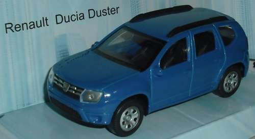 Renault Dacia Duster 2010 blue MondoMotors NEW+boxed FREE delivery ex SA stock #5043 instant wheels