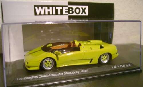 Lamborghini Diablo Roadster Prototype 2000 1/43Whitebox NEW+boxed  #5022 instant wheels