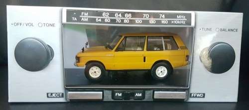 LandRover Range Rover 1970 yellow GTI Cllctn 1/43 IXO NEW+boxed  #5025 instant wheels