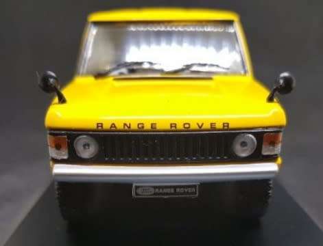 LandRover Range Rover 1970 yellow GTI Cllctn 1/43 IXO NEW+boxed  #5025 instant wheels