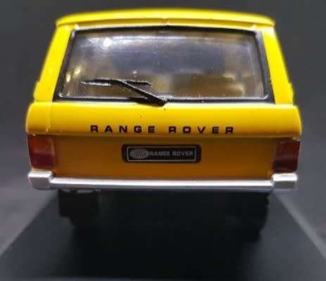 LandRover Range Rover 1970 yellow GTI Cllctn 1/43 IXO NEW+boxed  #5025 instant wheels
