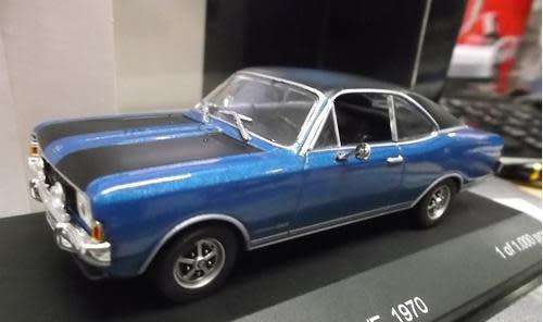 Opel Commodore A Coupe GS/E blue 1/43 Whitebox NEW+boxed FREE delivery #4001 instant wheels