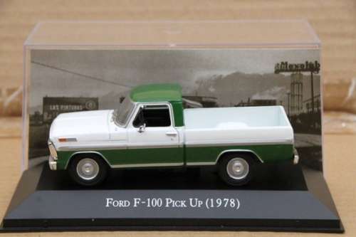 Ford F-100 1978 white+green 1/43 IXO NEW+boxed  #5125 instant wheels