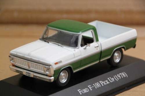 Ford F-100 1978 white+green 1/43 IXO NEW+boxed  #5125 instant wheels