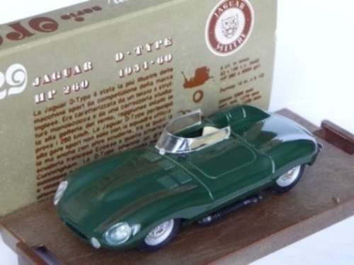 Jaguar D-Type 1954 British-racing-green 1/43 Brumm NEW+boxed #5127 instant wheels