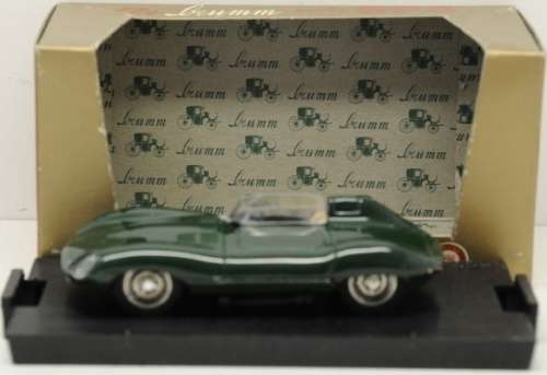 Jaguar D-Type 1954 British-racing-green 1/43 Brumm NEW+boxed #5127 instant wheels
