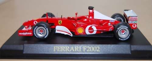Ferrari F2002 F1 Voda 2002 No.1 M.Schumacher 1/43 NEW+boxed FREE delivery #5149 instant wheels