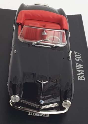 BMW 507 cabriolet 1955 black 1/43 IXO NEW+boxed  #5177 instant wheels