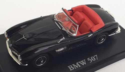 BMW 507 cabriolet 1955 black 1/43 IXO NEW+boxed  #5177 instant wheels