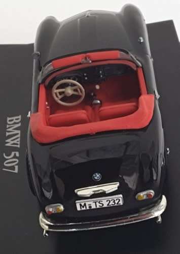 BMW 507 cabriolet 1955 black 1/43 IXO NEW+boxed  #5177 instant wheels