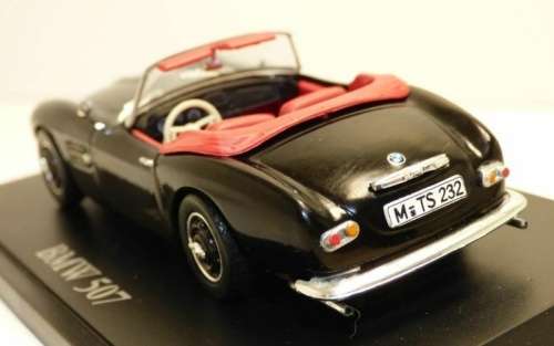 BMW 507 cabriolet 1955 black 1/43 IXO NEW+boxed  #5177 instant wheels