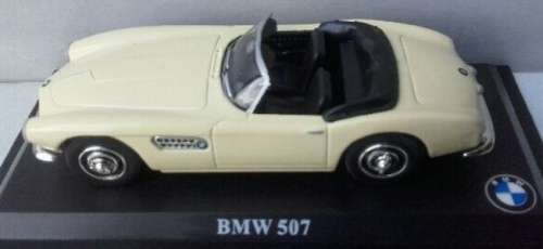 BMW 507 cabriolet 1958 cream 1/43 DelPrado NEW+showcased  #5197 instant wheels