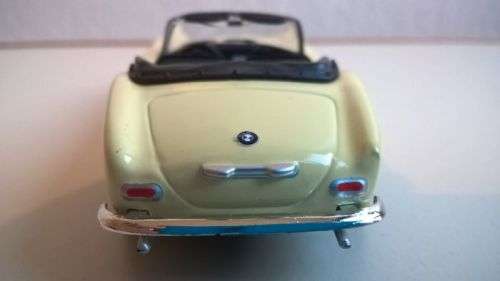 BMW 507 cabriolet 1958 cream 1/43 DelPrado NEW+showcased  #5197 instant wheels
