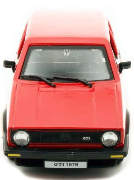 Volkswagen Golf Mk.I GTI 1979 red Bburago NEW+boxed FREE delivery #2193 instant wheels