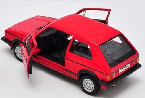 Volkswagen Golf Mk.I GTI 1979 red Bburago NEW+boxed FREE delivery #2193 instant wheels