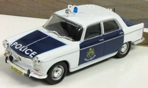 Peugeot 404 1965 BritishSouthAfricaPolice 1/43 IX0 NEWinBlister  #5186 instant wheels
